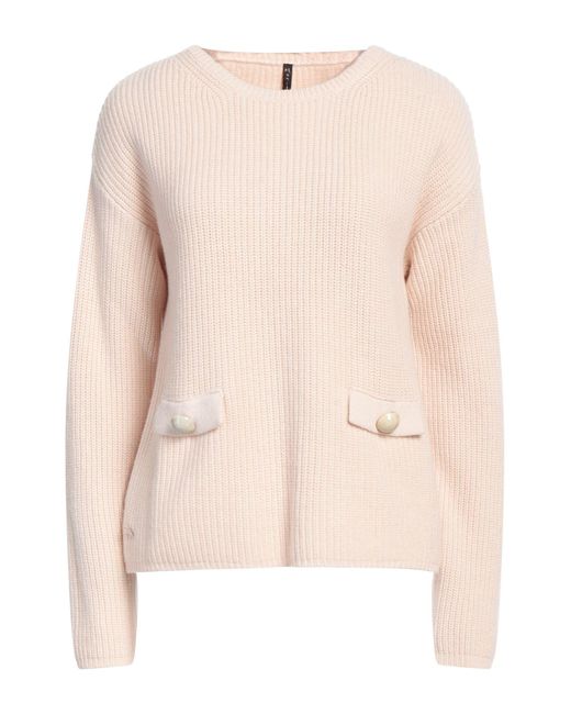 Pullover Manila Grace en coloris Natural