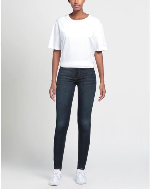 Rag & Bone Blue Jeans Modal, Cotton, Polyester, Elastane