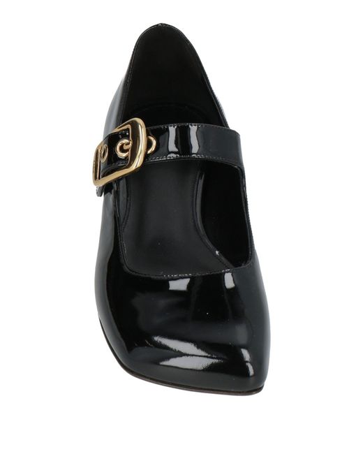 Chloé Black Ballet Flats Leather
