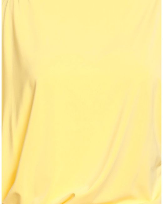 Jacquemus Yellow Top Viscose, Polyester, Elastane