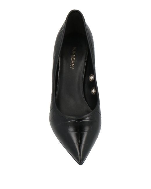 Zapatos de salón Burberry de color Black