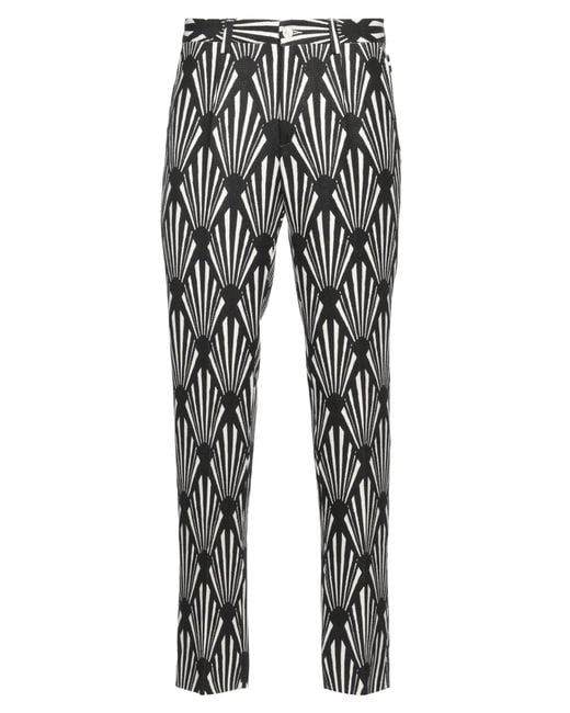 Dolce & Gabbana Gray Pants Hemp, Linen for men