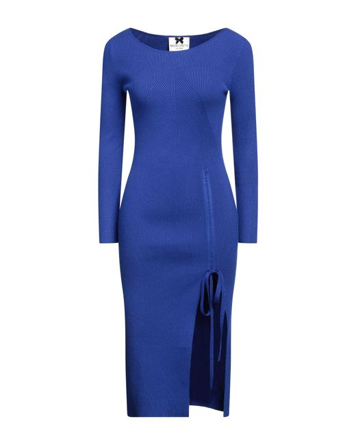 No Secrets Blue Midi Dress
