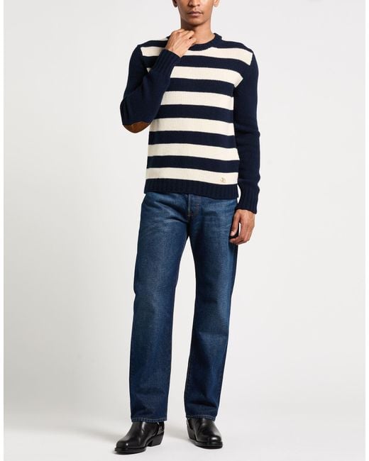 Valentino Garavani Blue Sweater Wool, Cashmere for men