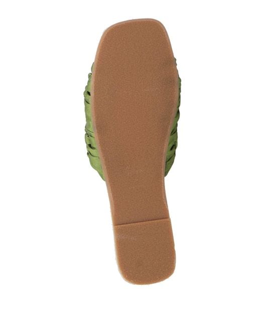 Castaner Green Espadrilles
