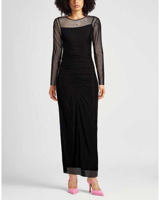 Mar De Margaritas Black Maxi Dress
