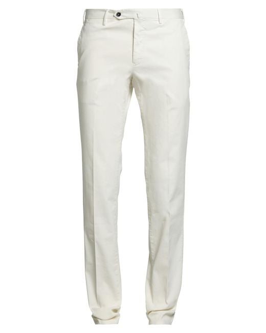 PT Torino White Trouser for men