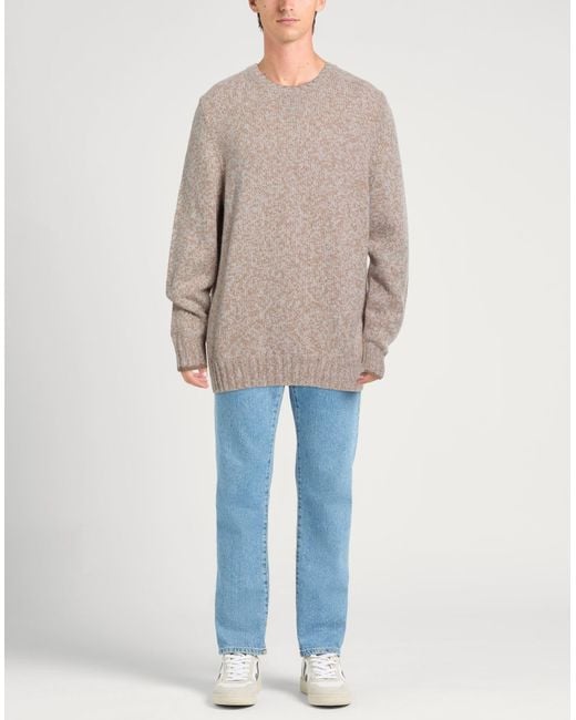 Gran Sasso Brown Sweaters for men