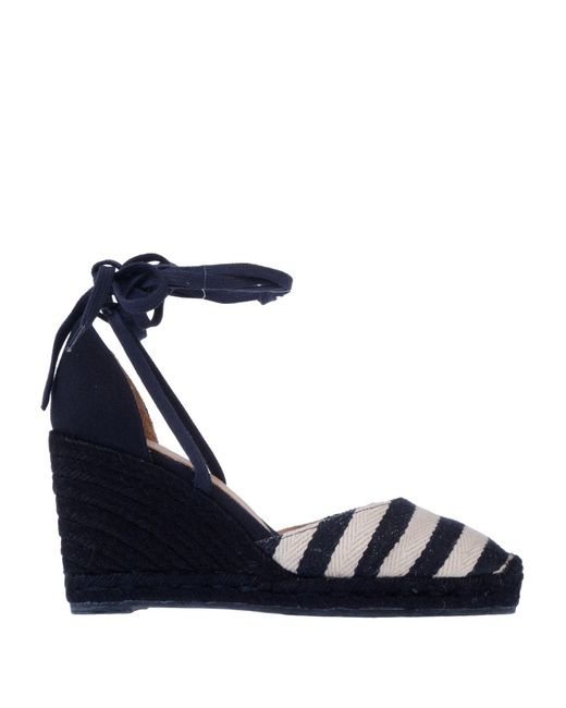 Castaner Blue Midnight Espadrilles Textile Fibers