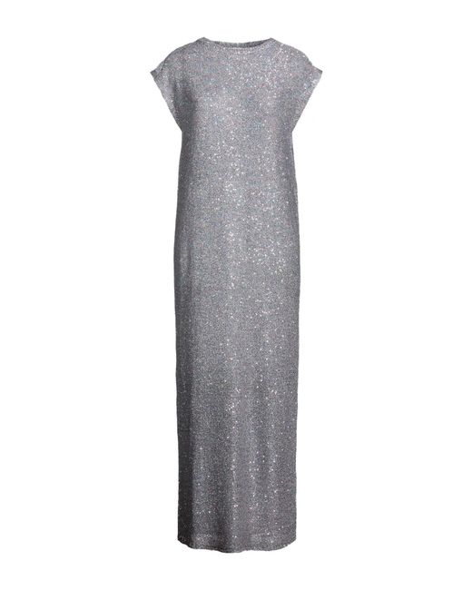 Alysi Gray Maxi Dresses