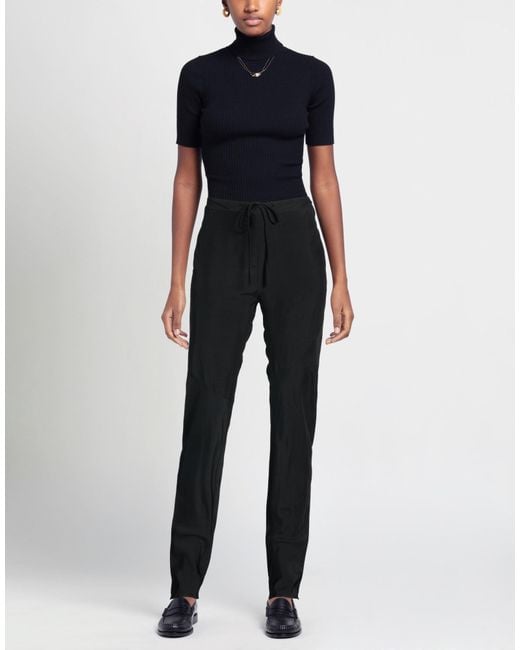 Low Classic Black Pants