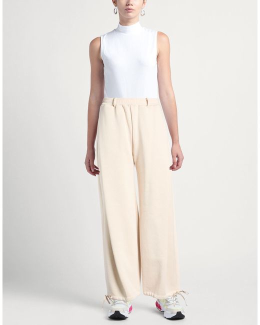 Gina Gorgeous Natural Pants Cotton, Polyester, Elastane