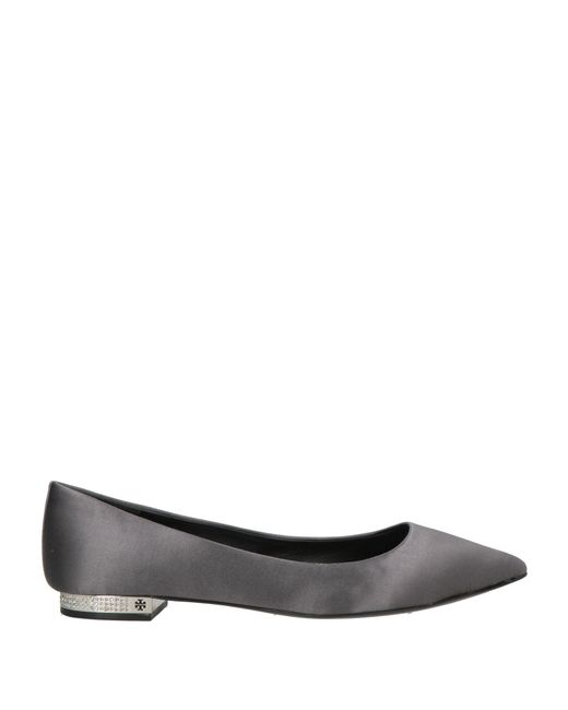 Tory Burch Gray Ballet Flats