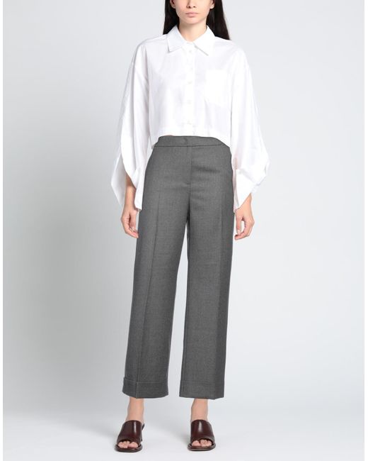 Cappellini By Peserico Trouser in Gray | Lyst
