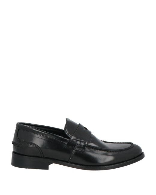 Borghese Black Loafer for men