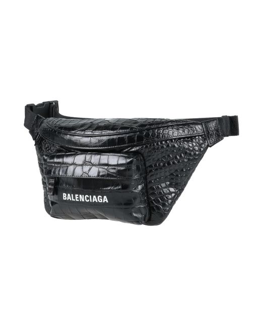 Balenciaga Black Bum Bag for men