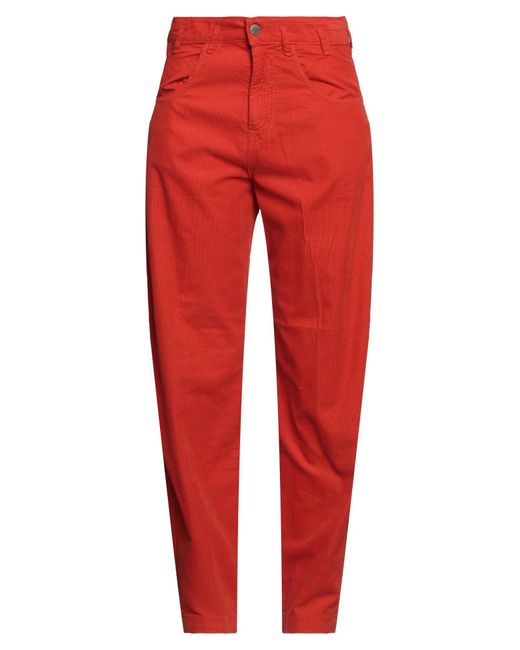 Massimo Alba Red Pants
