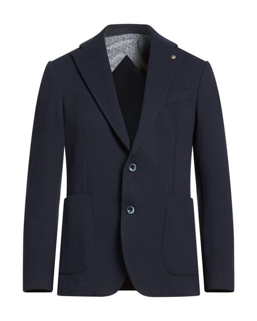 Barbati Blue Blazer for men