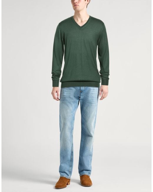 Pullover Fedeli de hombre de color Green