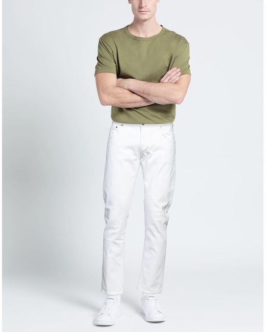 Dondup White Jeans for men
