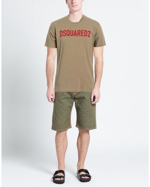 DSquared² Natural T-shirt for men