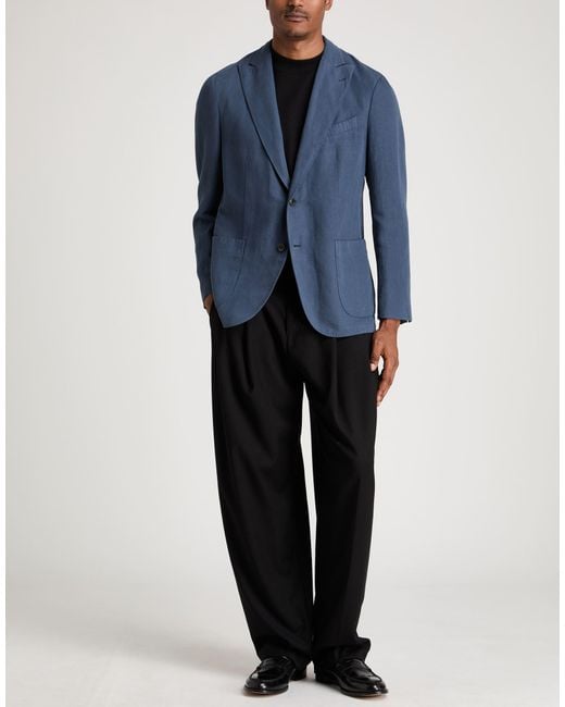 Boglioli Blue Blazer for men