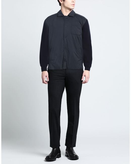 Herno Blue Midnight Jacket Cotton, Polyester, Polyurethane, Polyamide for men