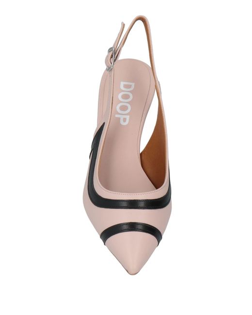 Doop Pink Pumps Leather