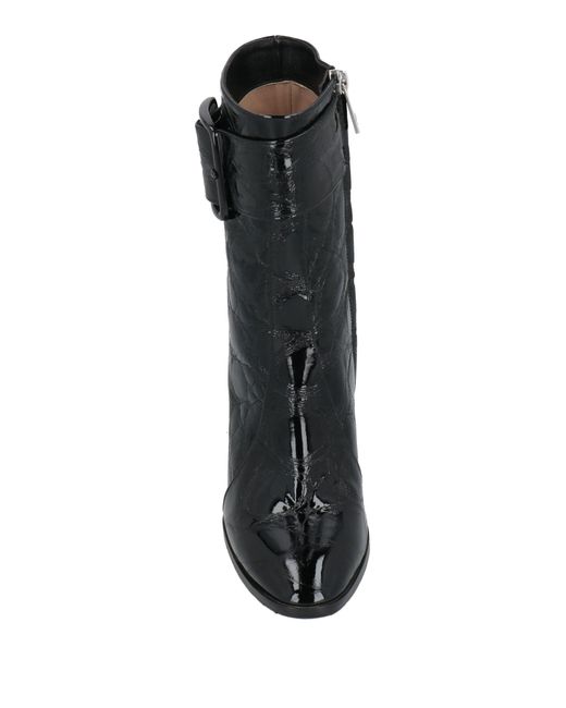 Giorgio Fabiani Black Ankle Boots Leather