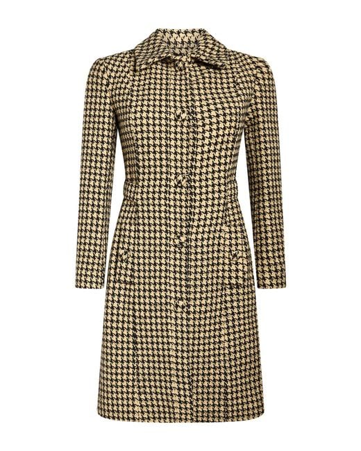 Cristinaeffe Black Coat Polyester, Wool