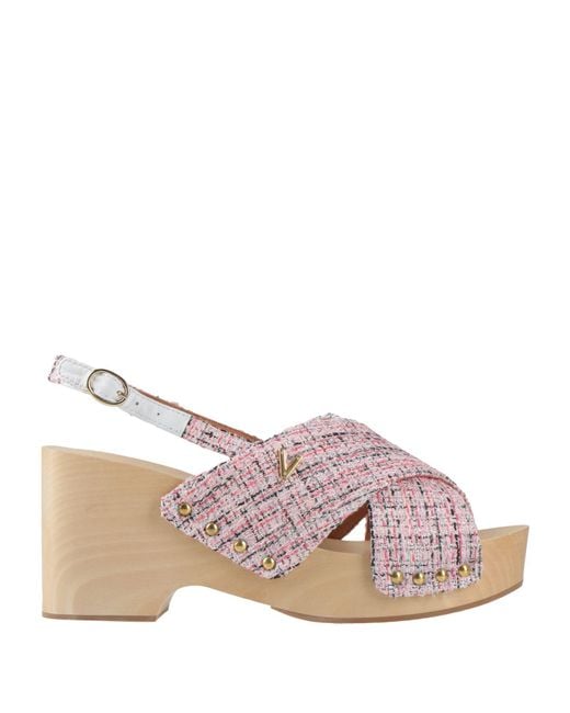 Via Roma 15 Pink Sandals