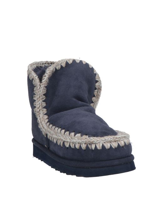 Mou Blue Ankle Boots