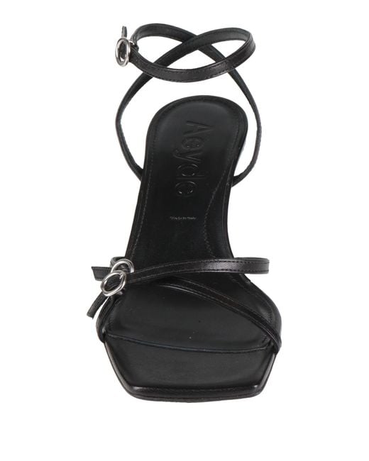 Aeyde White Sandals Leather