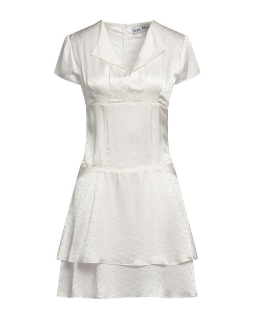 AYA MUSE White Mini Dress