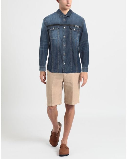 DSquared² Blue Denim Shirt for men