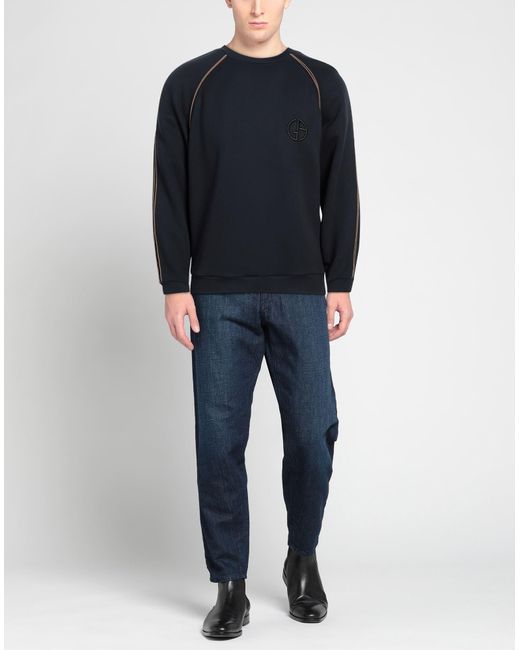 Giorgio Armani Blue Sweatshirt for men