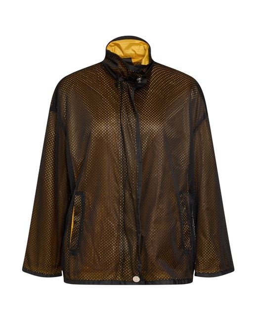 Testoni Brown Jacket Polyamide