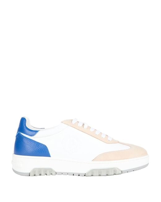 Pollini Blue Sneakers Leather for men