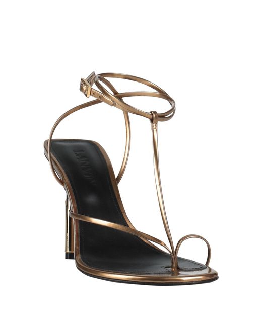 Lanvin White Thong Sandal