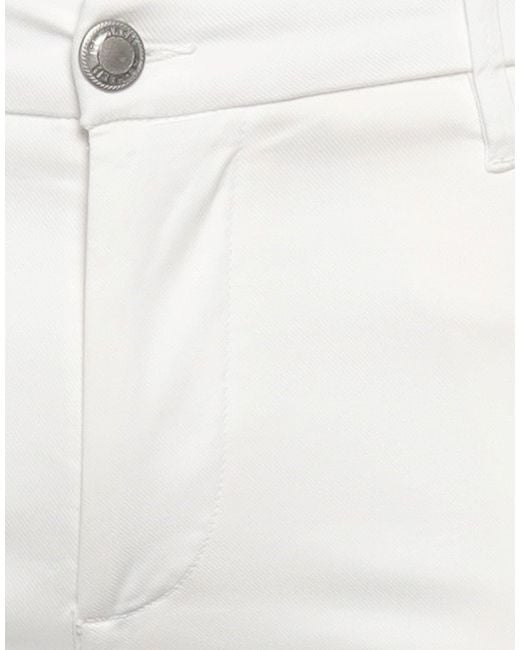 RE_HASH White Pants Cotton, Lyocell, Elastane for men