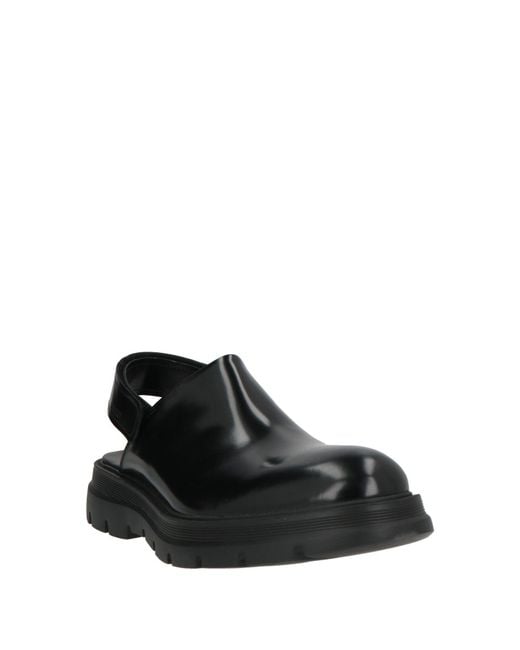 Giovanni Conti Black Sandals for men