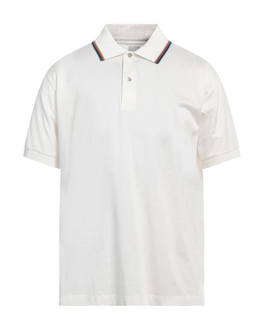 Paul Smith White Polo Shirt for men