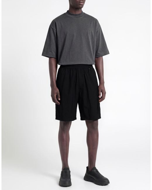 FAMILY FIRST Blue Shorts & Bermuda Shorts Polyester, Viscose, Wool, Elastane for men