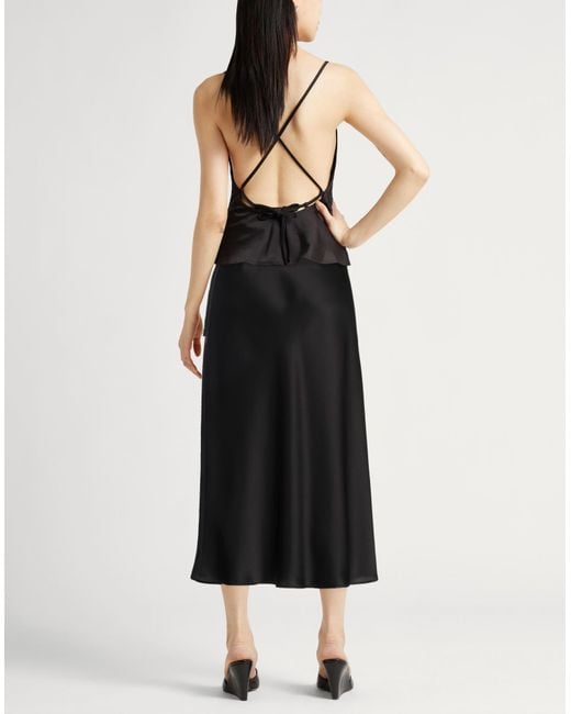 Max Mara Black Midi-Rock