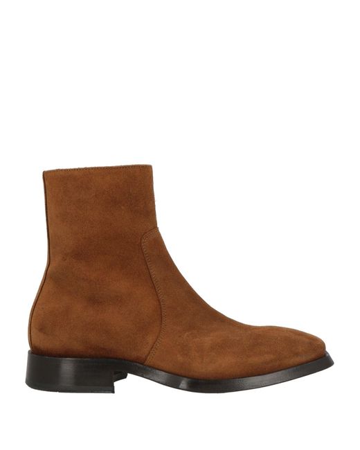 MICH SIMON Brown Ankle Boots for men