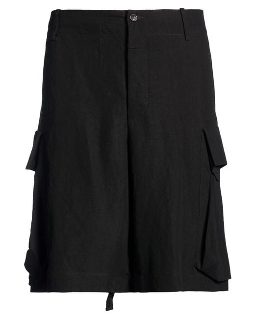 Uma Wang Black Shorts & Bermuda Shorts for men