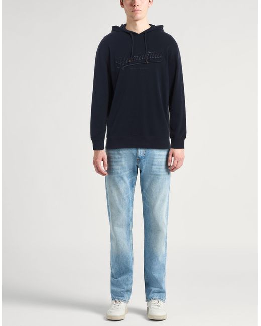 Brunello Cucinelli Blue Sweatshirt for men