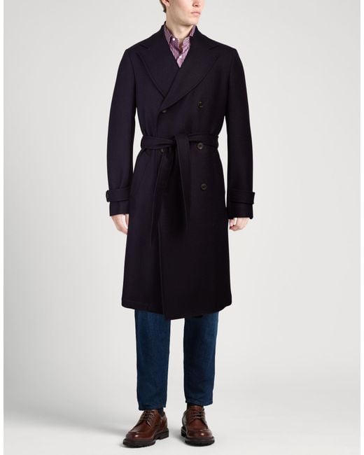 Abrigo Drumohr de hombre de color Blue