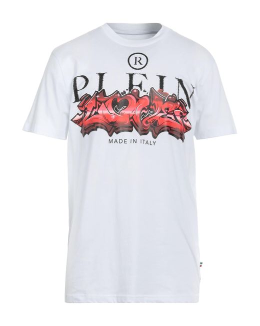 Philipp Plein White T-shirt for men
