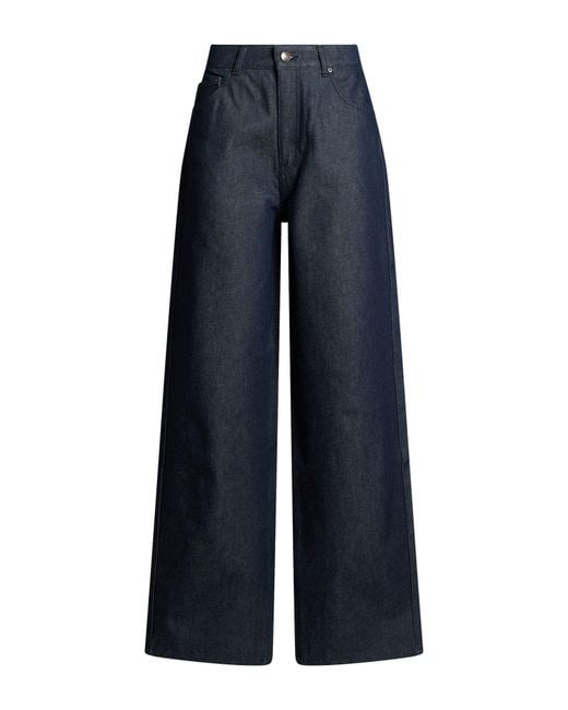 ROTATE BIRGER CHRISTENSEN Blue Jeans Cotton